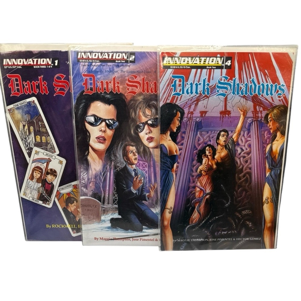 DARK SHADOWS Comic Book Series‎ Two #1, 2, 4
